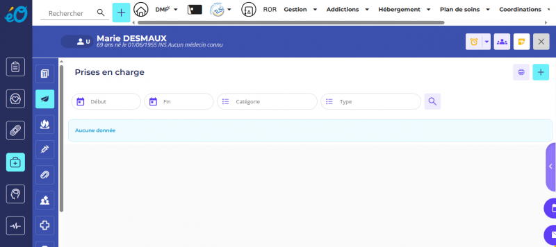 Fichier:Dossier médical - Prise en charge.png